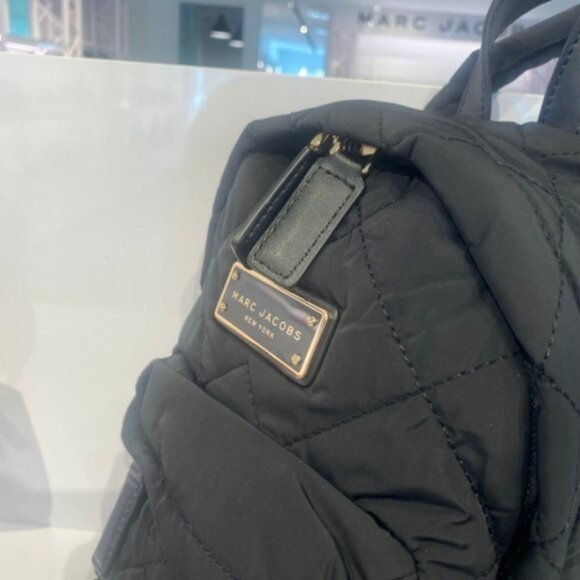 Marc Jacobs Quilted Nylon Mini Backpack M0016679-BLACK - Picture 6 of 11